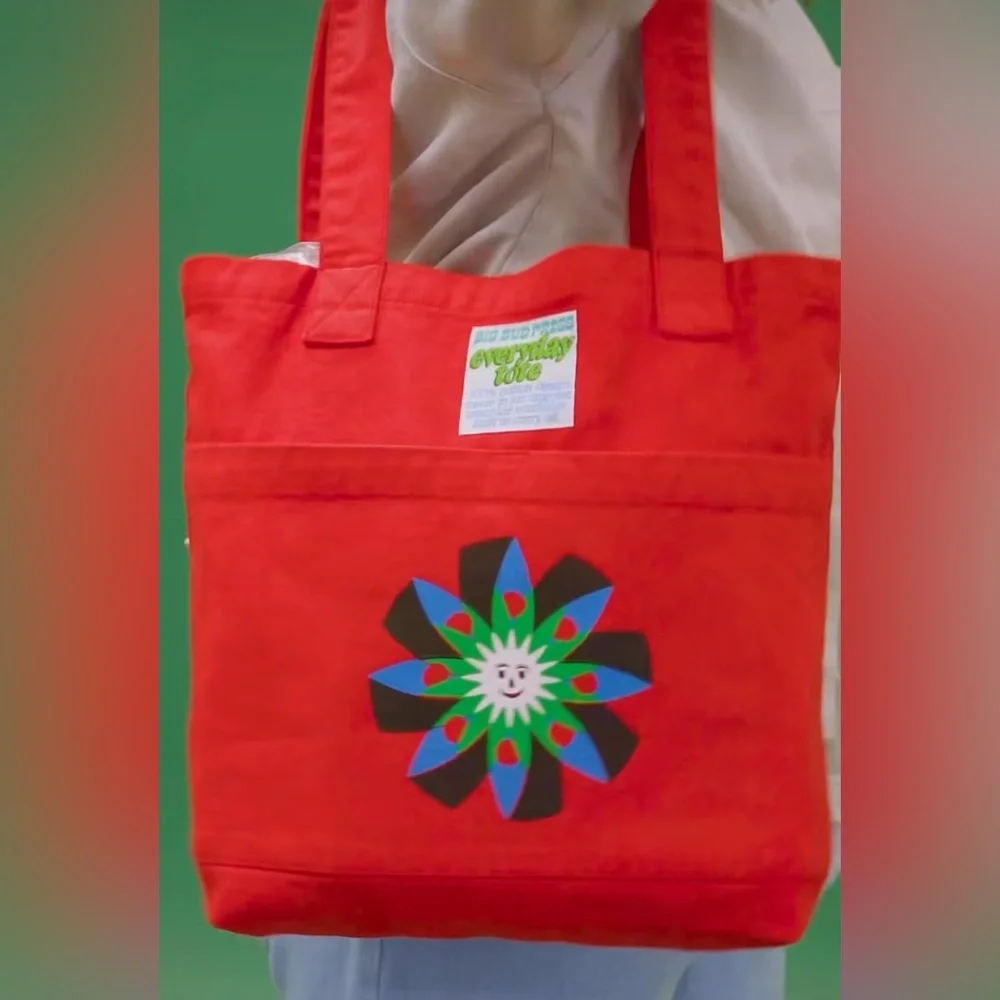Big Bud Press Screen Printed Tote - Picture 1 of 3